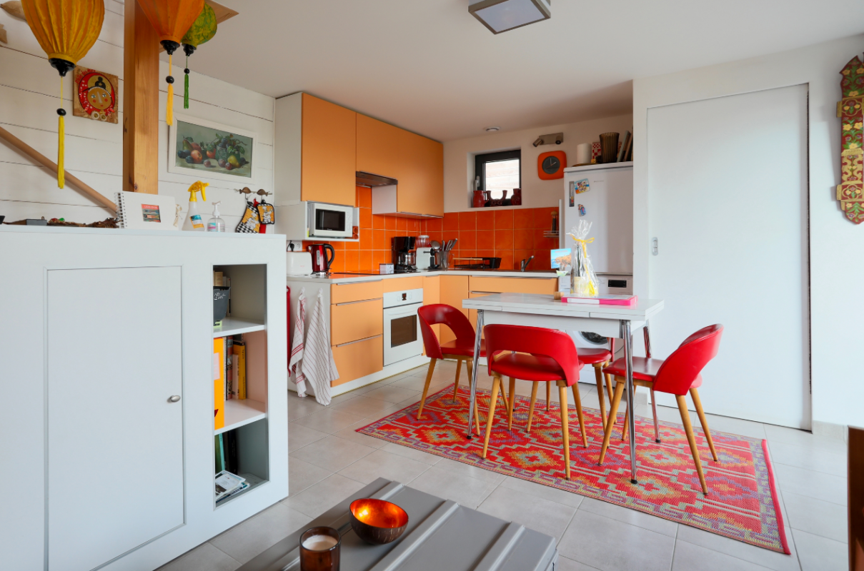 A l’accostage vue jardin