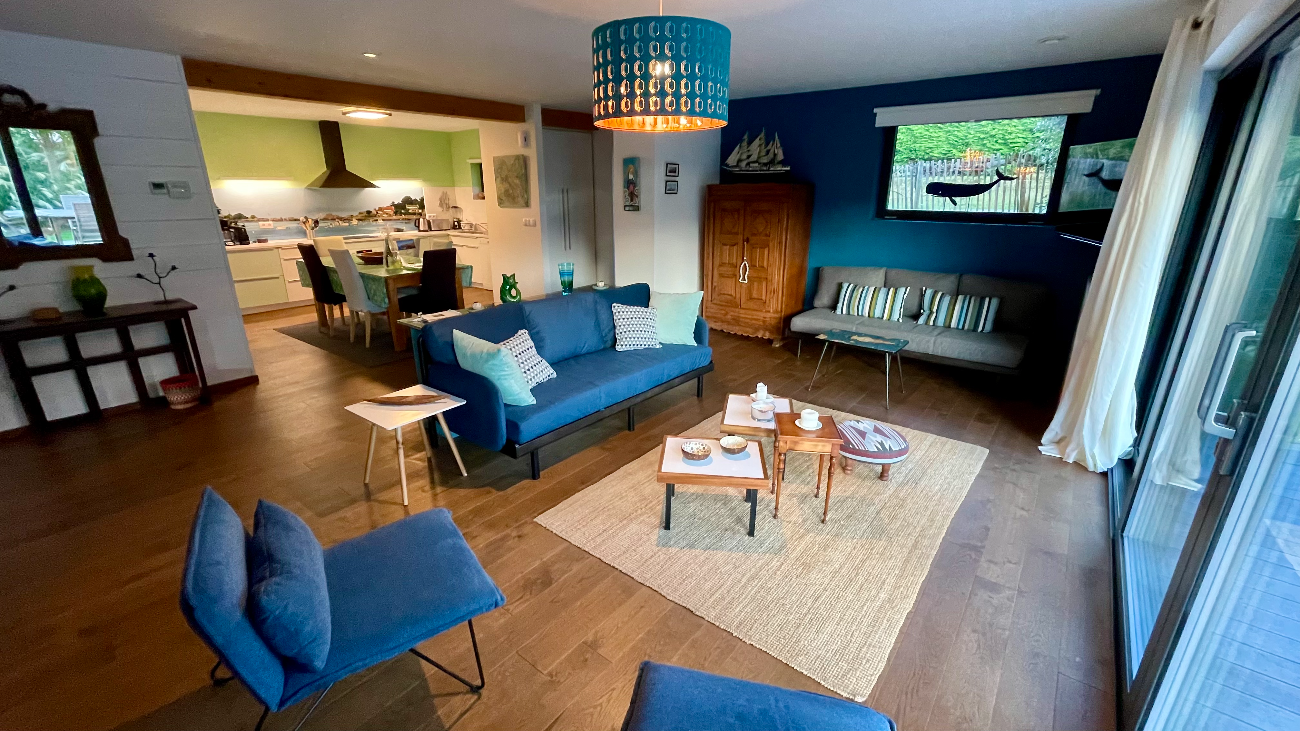 Les Flots vue chambre verte