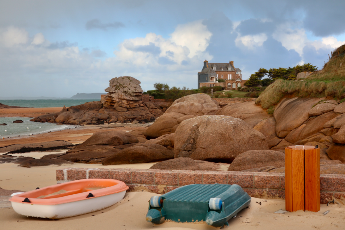 Plage de Saint Guirec